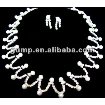 Diamond bridal jewelry set (GWJ12-378)